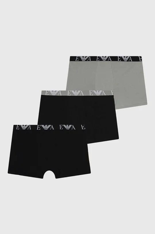 nero Emporio Armani Underwear boxer pacco da 3 Uomo