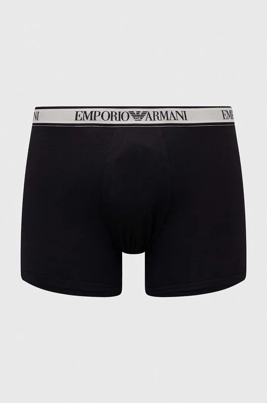 Boxerky Emporio Armani Underwear 3-pak Základná látka: 95 % Bavlna, 5 % Elastan Podšívka: 95 % Bavlna, 5 % Elastan Elastická manžeta: 85 % Polyester, 15 % Elastan