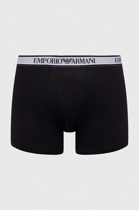 μαύρο Μποξεράκια Emporio Armani Underwear 3-pack 0