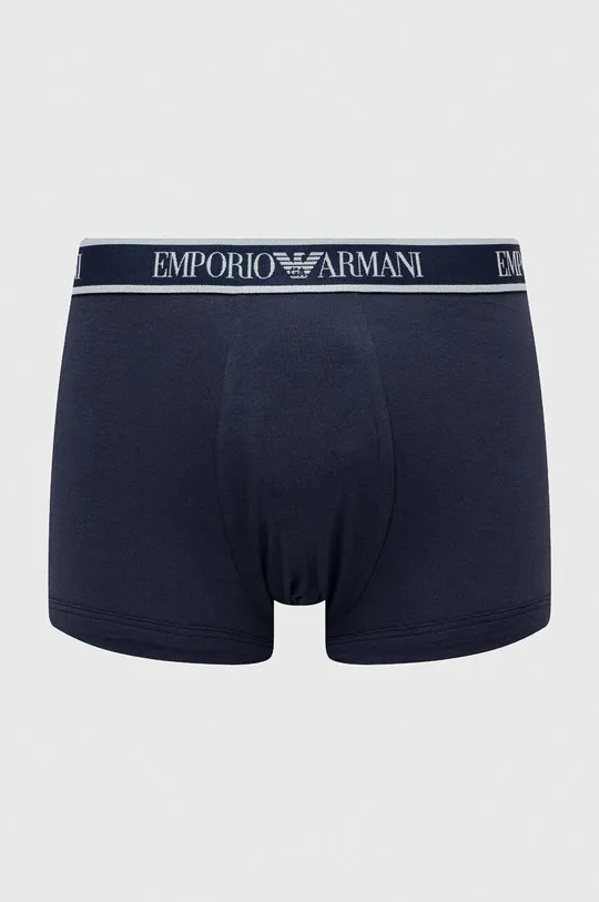 Emporio Armani Underwear boxer pacco da 3 blu navy