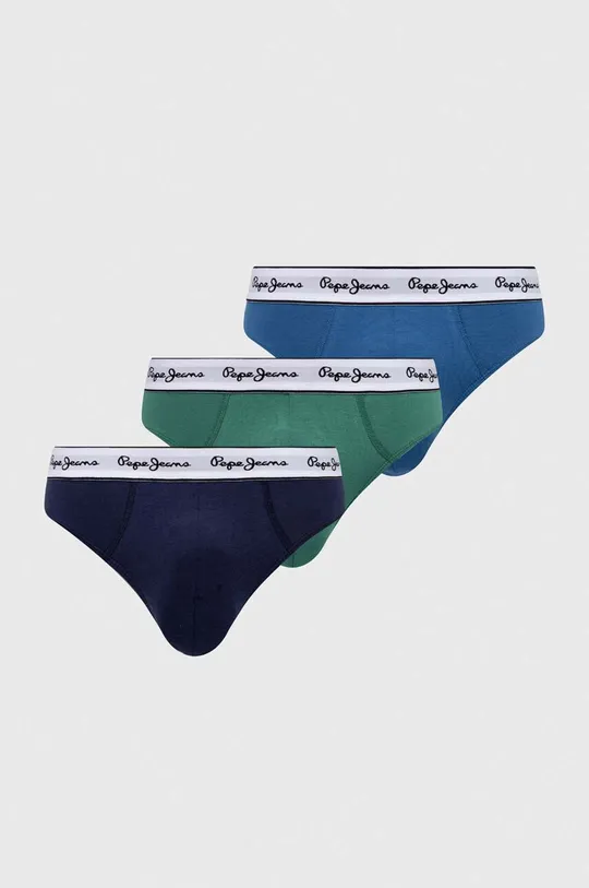 σκούρο μπλε Σλιπ Pepe Jeans 3-pack Ανδρικά