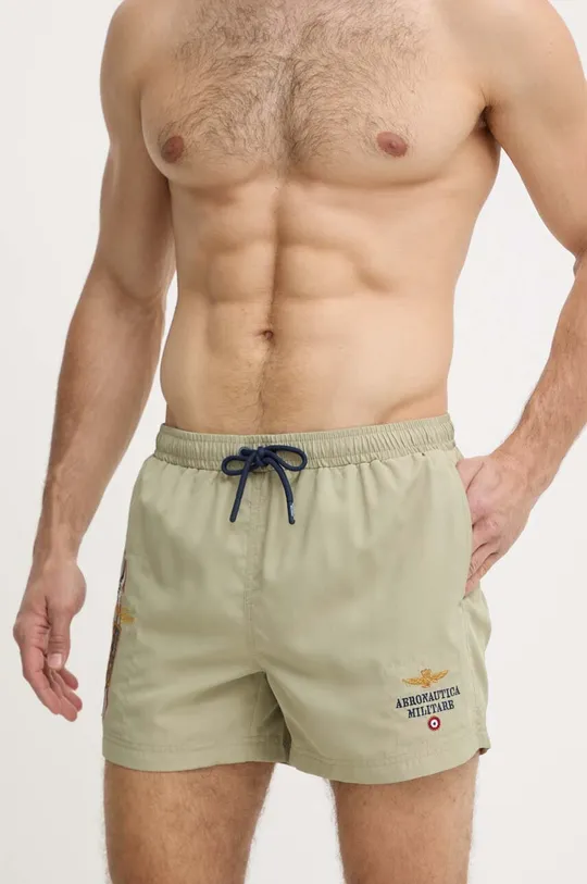 Kratke hlače za kupanje Aeronautica Militare zelena