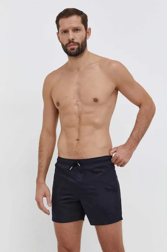 Kratke hlače za kupanje Armani Exchange crna