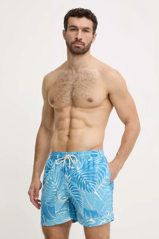 plava Kratke hlače za kupanje Barbour Essentials Muški