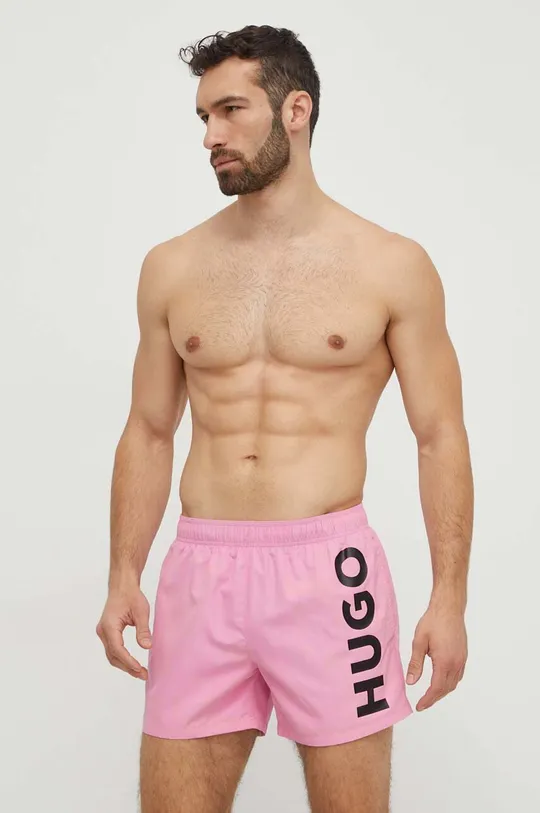 рожевий Купальні шорти HUGO Чоловічий