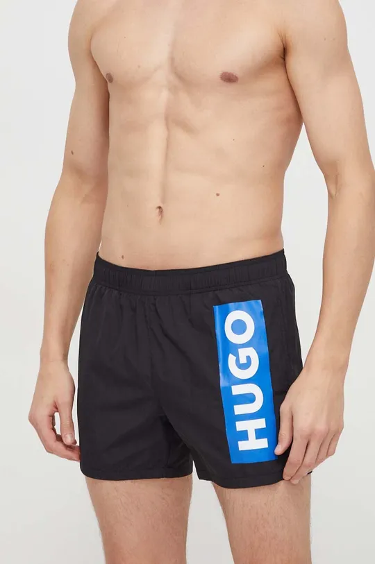 crna Kratke hlače za kupanje Hugo Blue Muški