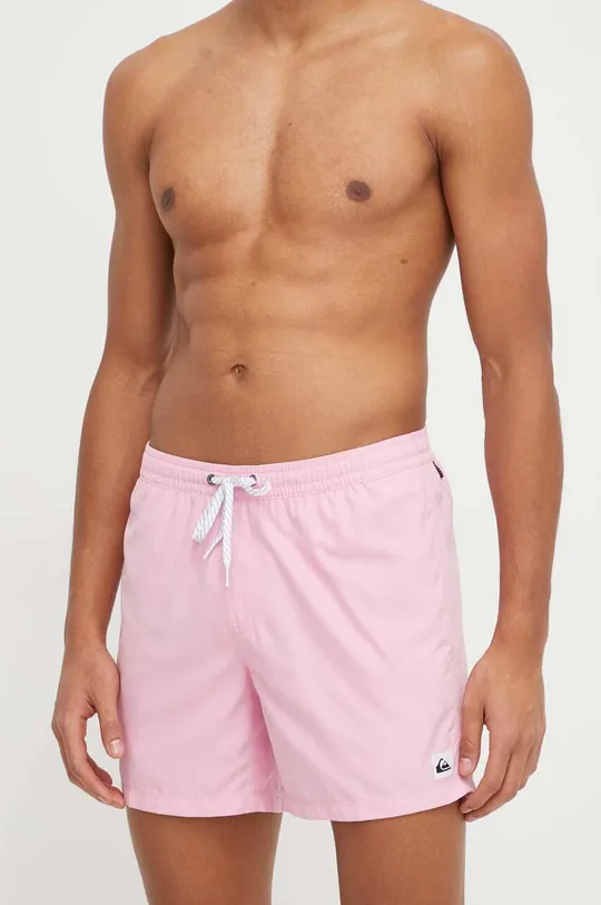 Купальные шорты Quiksilver розовый