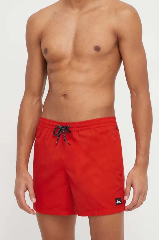 Kratke hlače za kupanje Quiksilver crvena