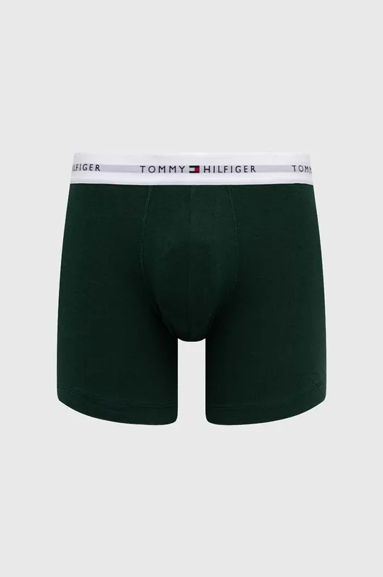 Boxerky Tommy Hilfiger 3-pak zelená