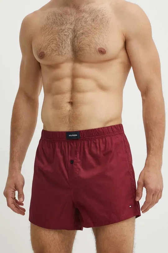 Bavlnené boxerky Tommy Hilfiger 3-pak viacfarebná