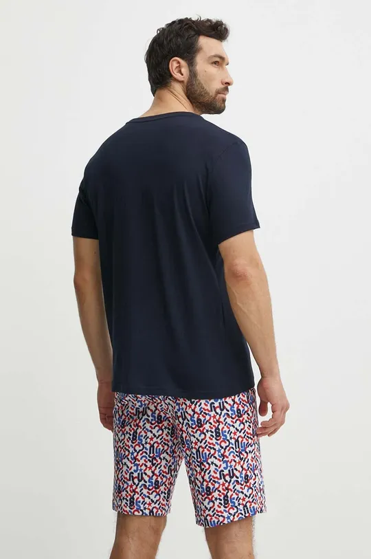 Βαμβακερές πιτζάμες Tommy Hilfiger πολύχρωμο