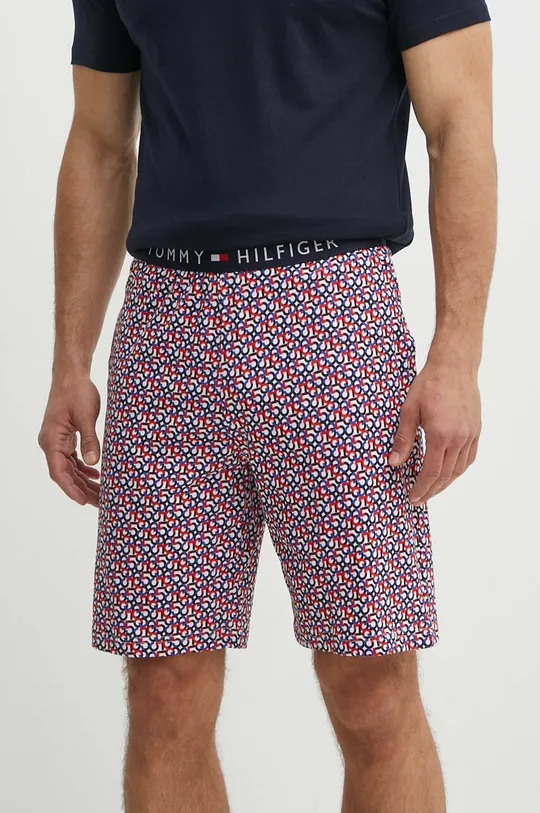 multicolor Tommy Hilfiger piżama bawełniana