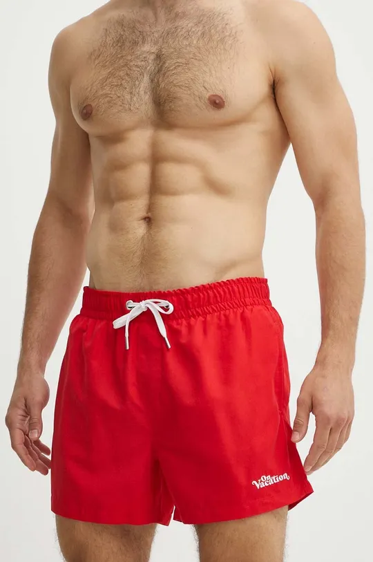 Kratke hlače za kupanje On Vacation crvena