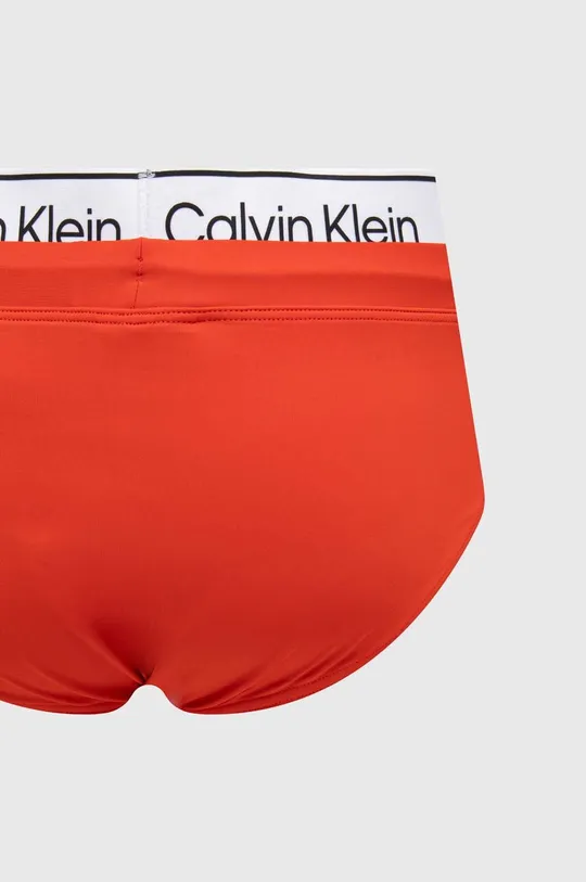 Calvin Klein costume a pantaloncino rosso