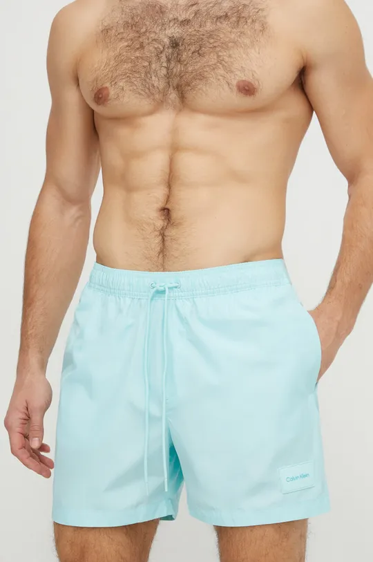 plava Kratke hlače za kupanje Calvin Klein Muški