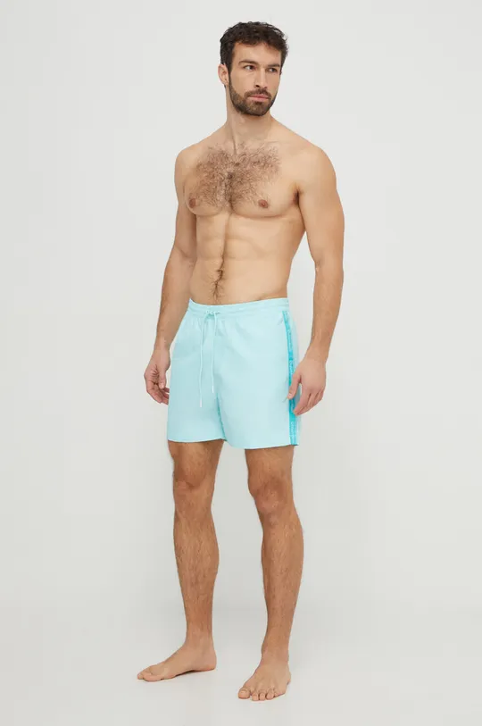 niebieski Calvin Klein szorty kąpielowe Męski