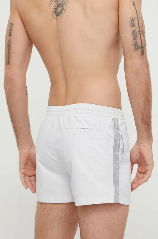 Plavkové šortky Calvin Klein biela