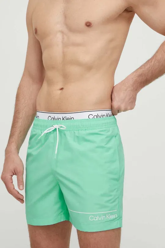 πράσινο Σορτς κολύμβησης Calvin Klein Ανδρικά