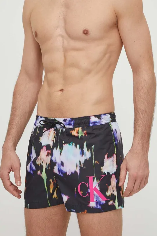 viacfarebná Plavkové šortky Calvin Klein Pánsky