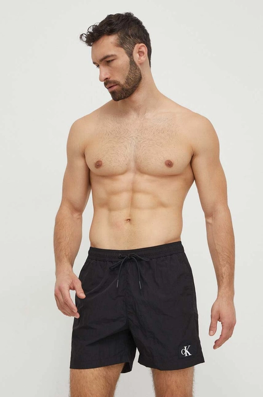 nero Calvin Klein pantaloncini da bagno Uomo