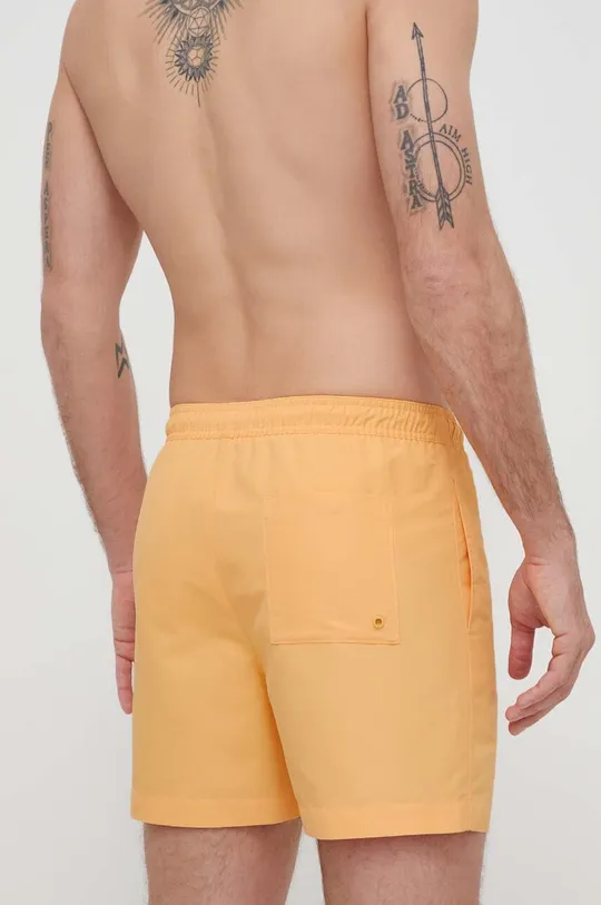 Kratke hlače za kupanje Calvin Klein narančasta