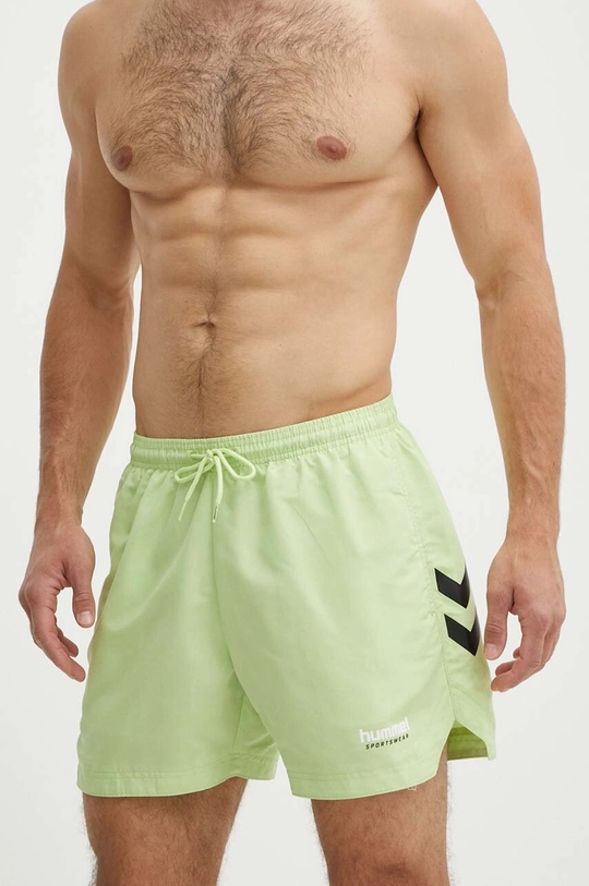 Σορτς κολύμβησης Hummel hmlNED SWIM SHORTS πράσινο