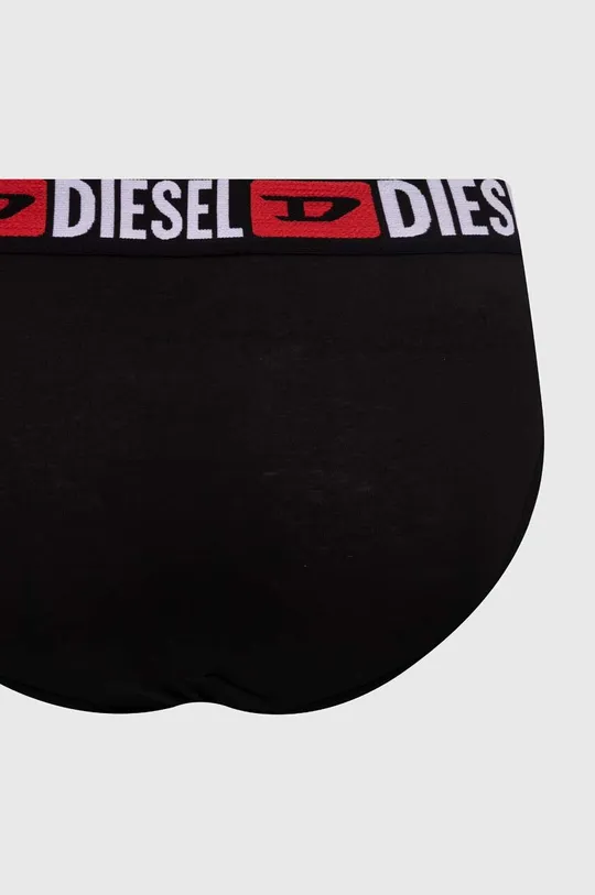 czarny Diesel slipy 3-pack