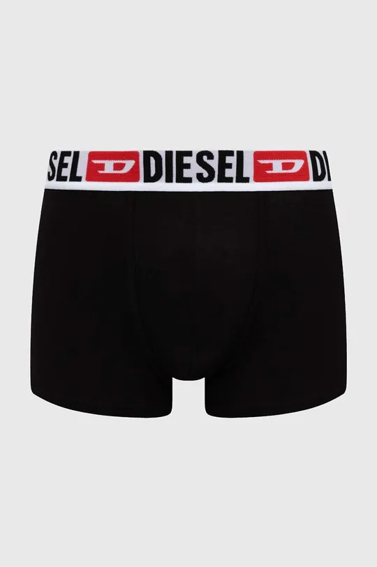 Boxerky Diesel 2-pak UMBX-DAMIEN-TWO PACK BOXERS Základná látka: 95 % Bavlna, 5 % Elastan Lepiaca páska: 65 % Nylón, 23 % Polyester, 12 % Elastan