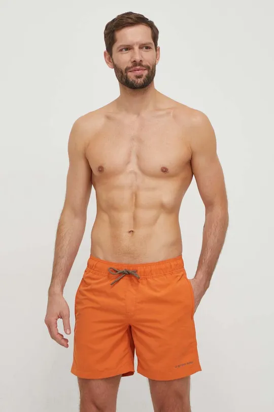 oranžna Kopalne kratke hlače G-Star Raw Moški