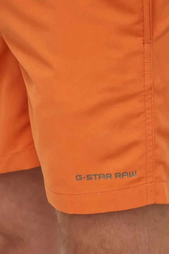 πορτοκαλί Σορτς κολύμβησης G-Star Raw