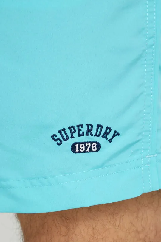 tyrkysová Plavkové šortky Superdry