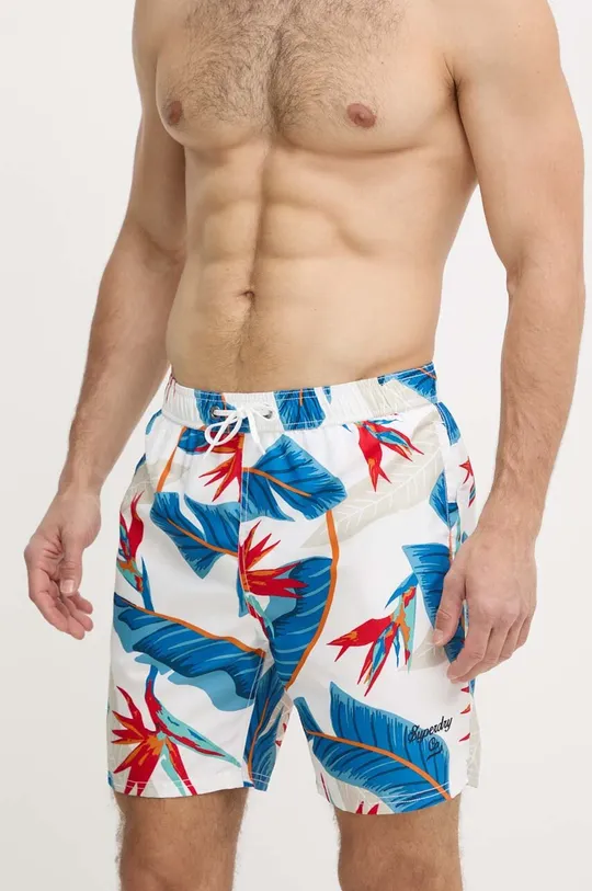 šarena Kratke hlače za kupanje Superdry Muški
