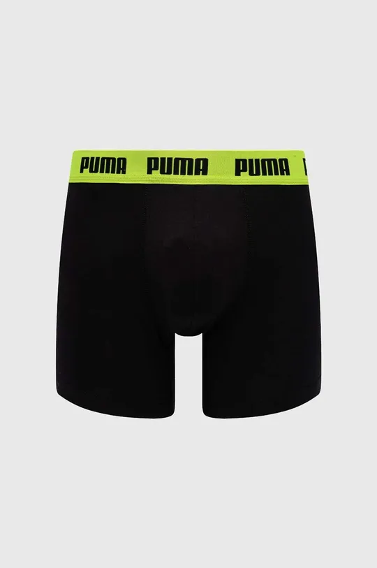 czarny Puma bokserki 3-pack
