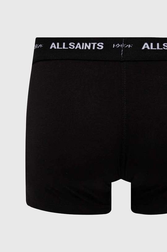 Βαμβακερό μποξεράκι AllSaints UNDERGROUND 3-pack Ανδρικά