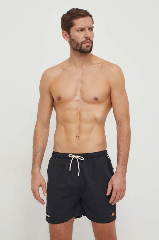 czarny Ellesse szorty kąpielowe Dem Slackers Swim short Męski