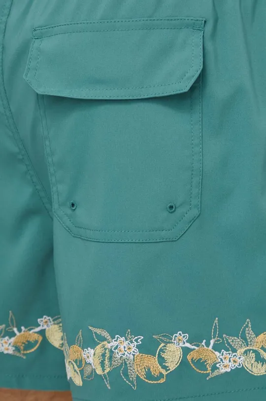 zelená Plavkové šortky Abercrombie & Fitch
