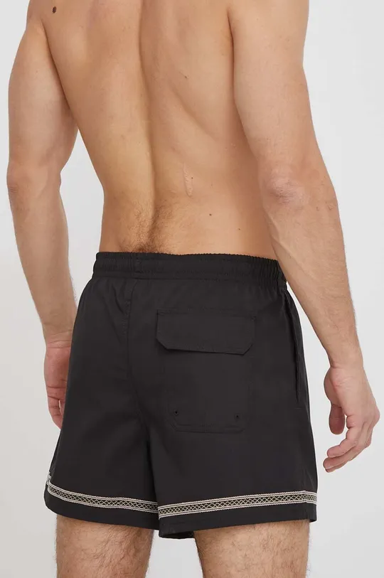 Kratke hlače za kupanje Abercrombie & Fitch crna