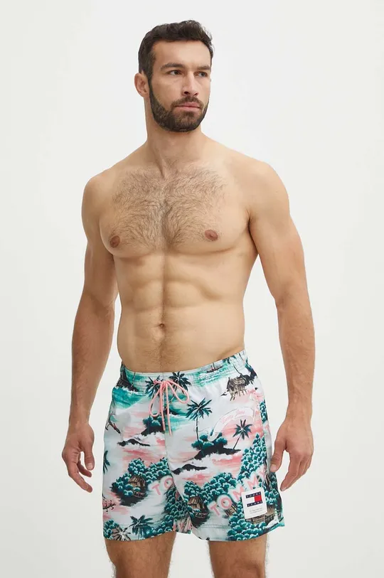 šarena Kratke hlače za kupanje Tommy Jeans Muški