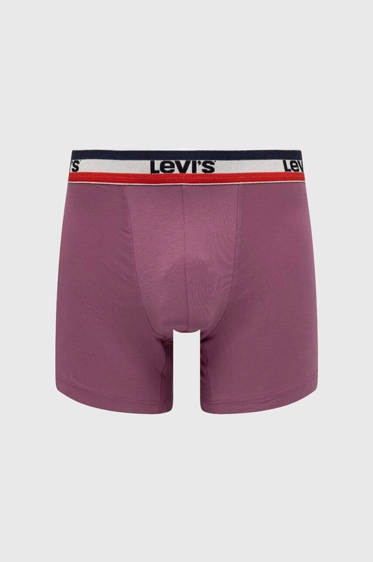 ružová Boxerky Levi's 3-pak