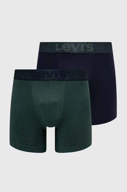 πράσινο Μποξεράκια Levi's 2-pack Ανδρικά