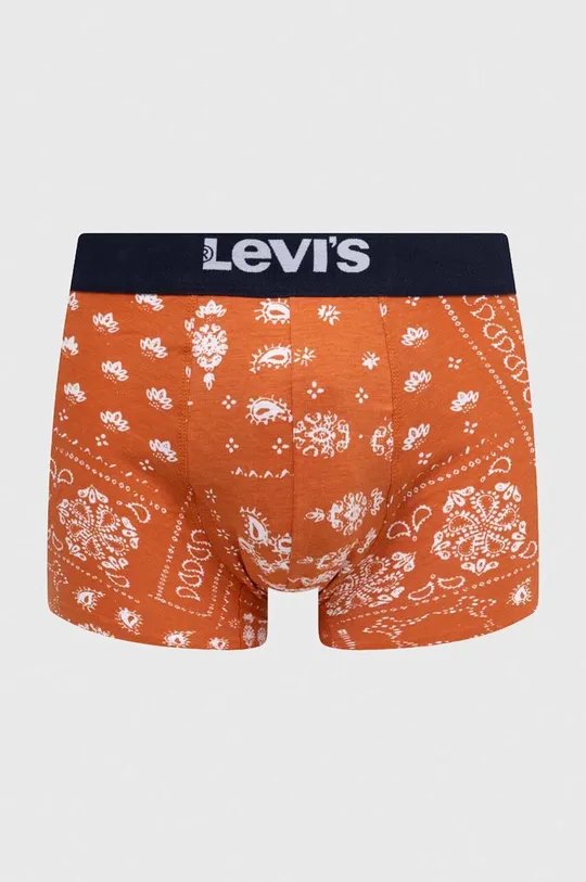 Μποξεράκια Levi's 2-pack πορτοκαλί