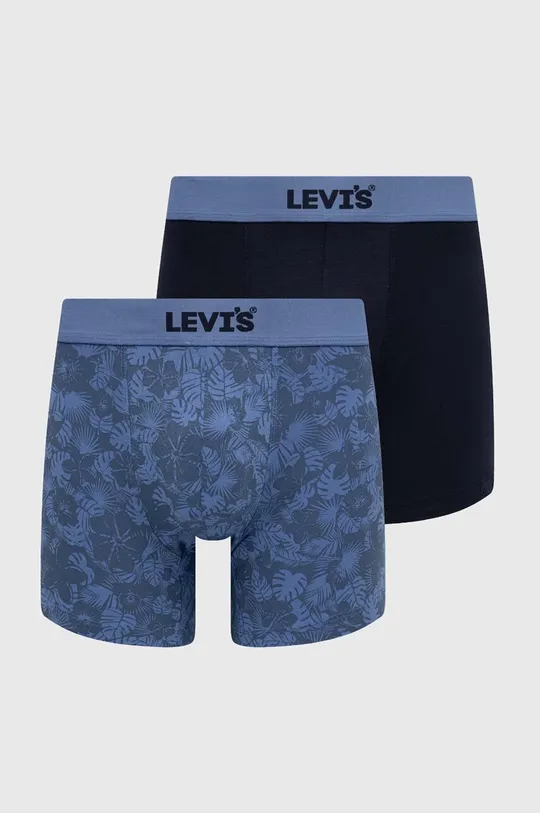 μπλε Μποξεράκια Levi's 2-pack Ανδρικά