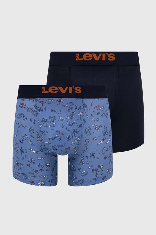 niebieski Levi's bokserki 2-pack Męski