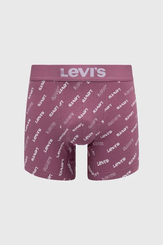Levi's bokserki 2-pack różowy