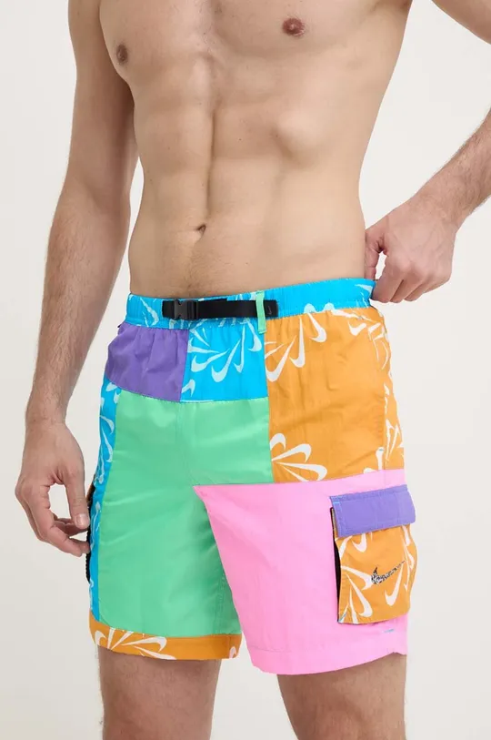 multicolore Nike pantaloncini da bagno Voyage Uomo