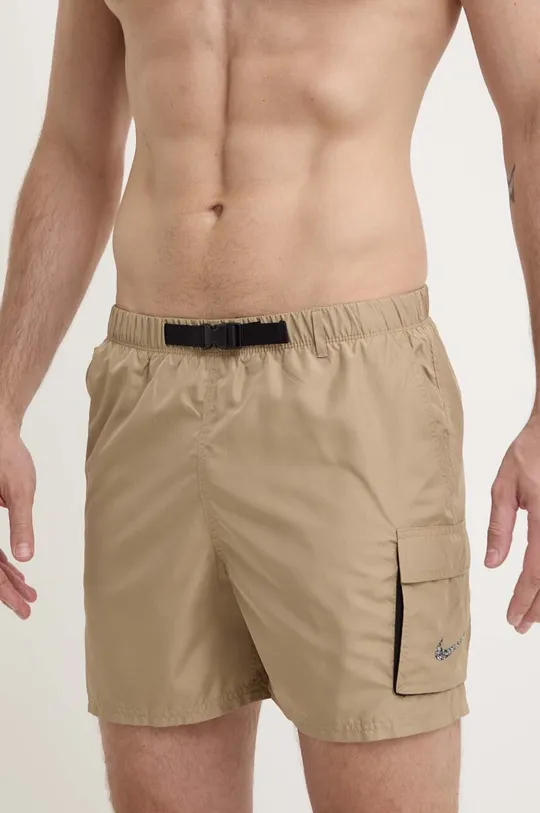 Kratke hlače za kupanje Nike Voyage smeđa