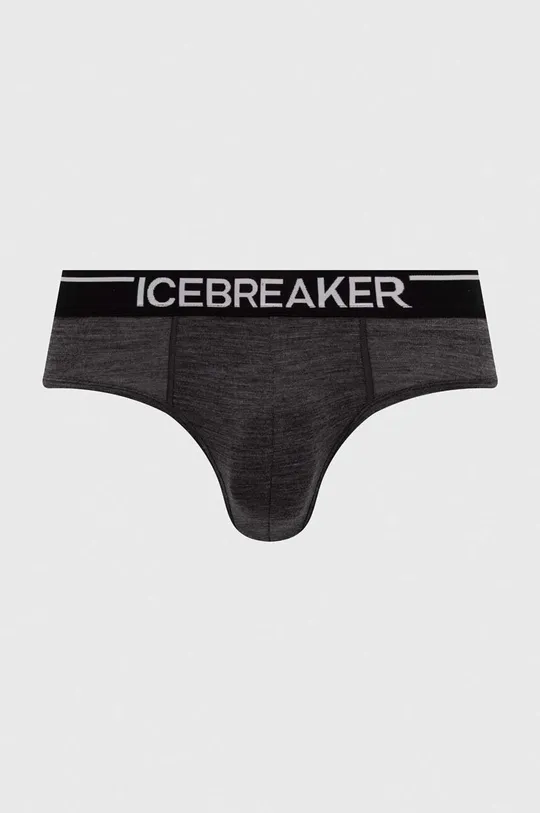 grigio Icebreaker biancheria intima funzionale Merino Anatomica Uomo