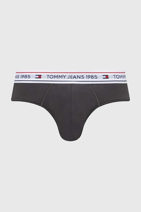 Slip gaćice Tommy Jeans 3-pack Temeljni materijal: 95% Pamuk, 5% Elastan Traka: 73% Poliamid, 15% Poliester, 12% Elastan