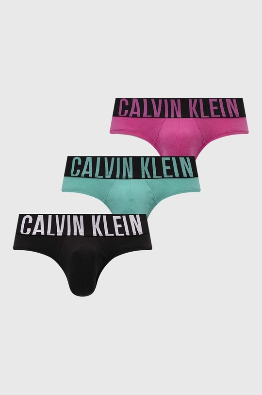 πολύχρωμο Σλιπ Calvin Klein Underwear 3-pack Ανδρικά