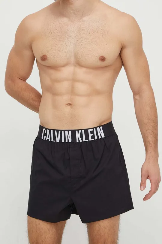 Calvin Klein Underwear boxer pacco da 2 74% Cotone, 24% Cotone rigenerativo, 2% Elastam